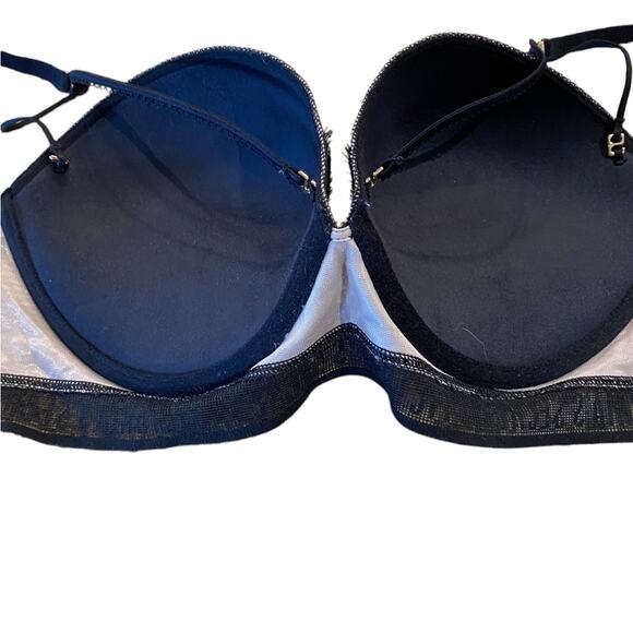 Victoria’s Secret Very Sexy Push Up Bra Black Lace 34D - Picture 4 of 8